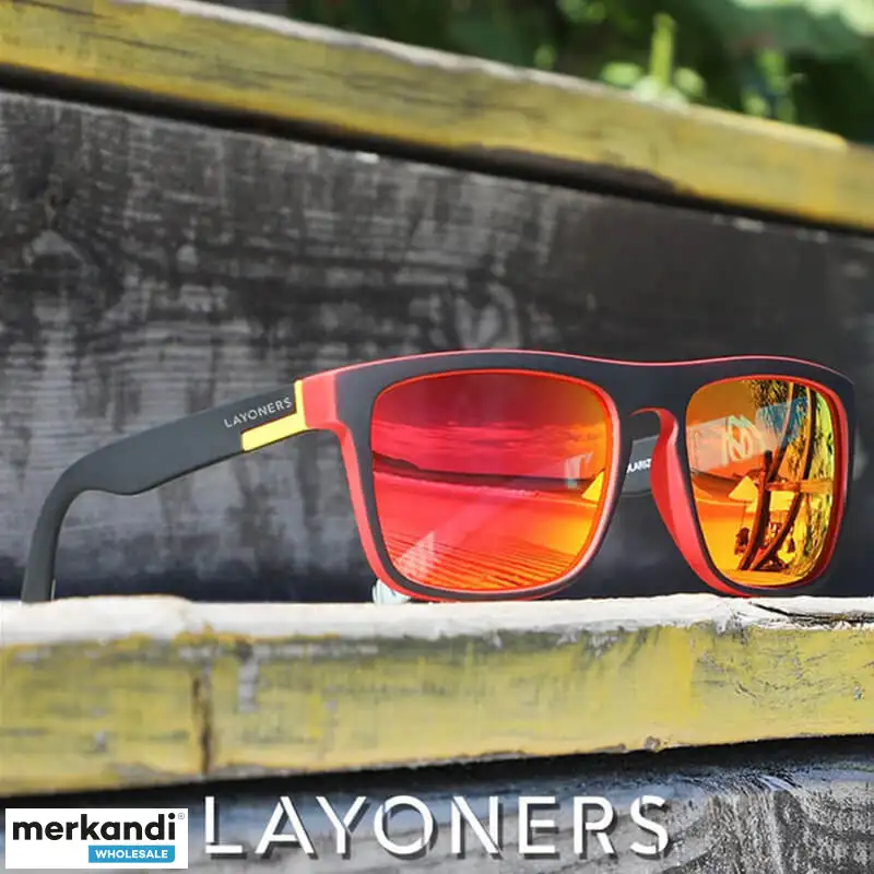 100 gafas de sol polarizadas con protección UV Racer con embalaje Premium