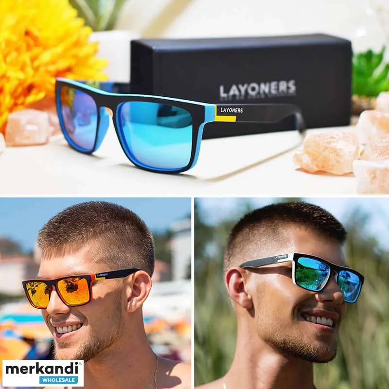 100 gafas de sol polarizadas con protección UV Racer con embalaje Premium