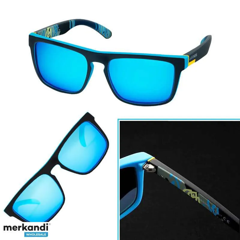 100 gafas de sol polarizadas con protección UV Racer con embalaje Premium