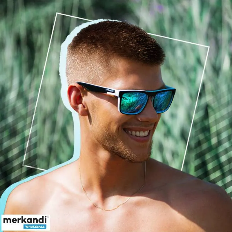 100 gafas de sol polarizadas con protección UV Racer con embalaje Premium