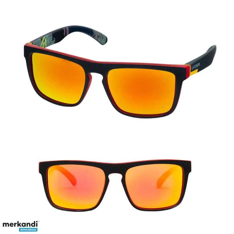 100 gafas de sol polarizadas con protección UV Racer con embalaje Premium