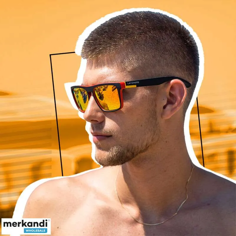 100 gafas de sol polarizadas con protección UV Racer con embalaje Premium