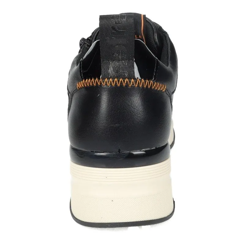 172280 Deportivos polipiel color NEGRO