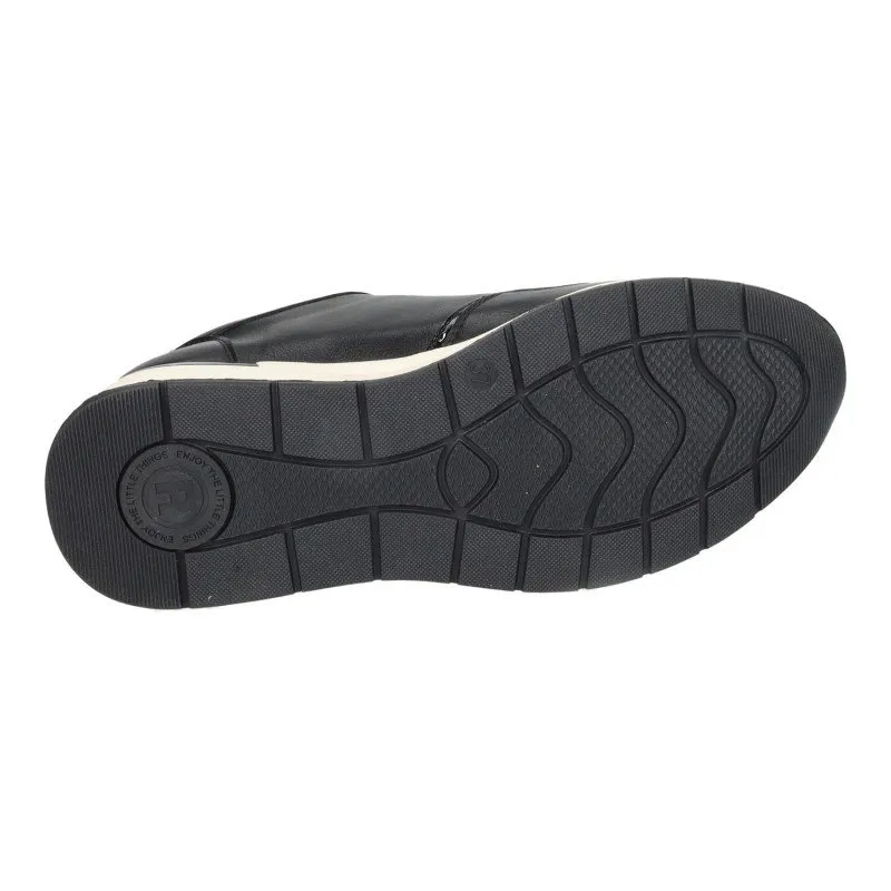 172280 Deportivos polipiel color NEGRO