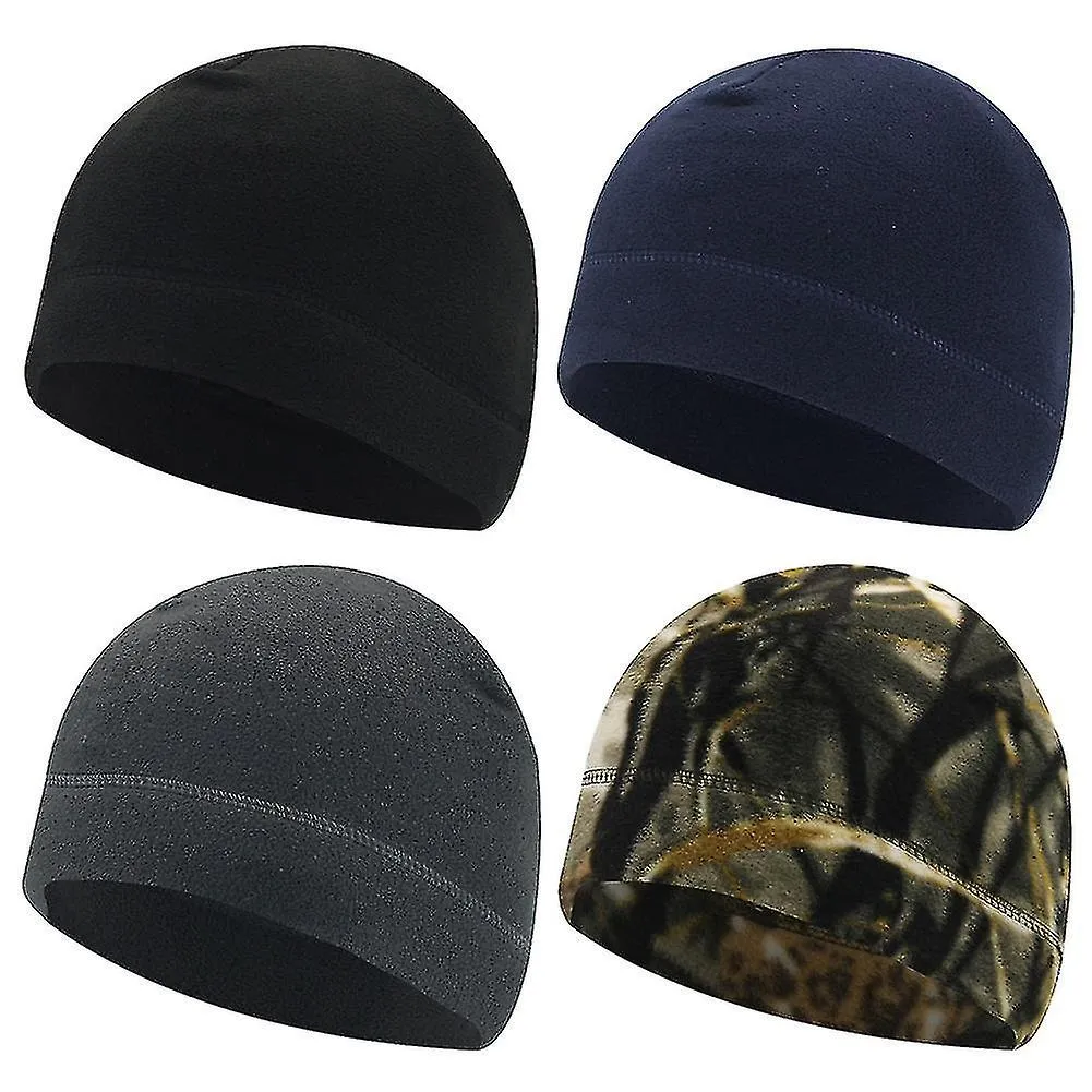 1pc Winter Thickened Warm Polar Fleece Windproof Outdoor Cycling Ski Hat Parts