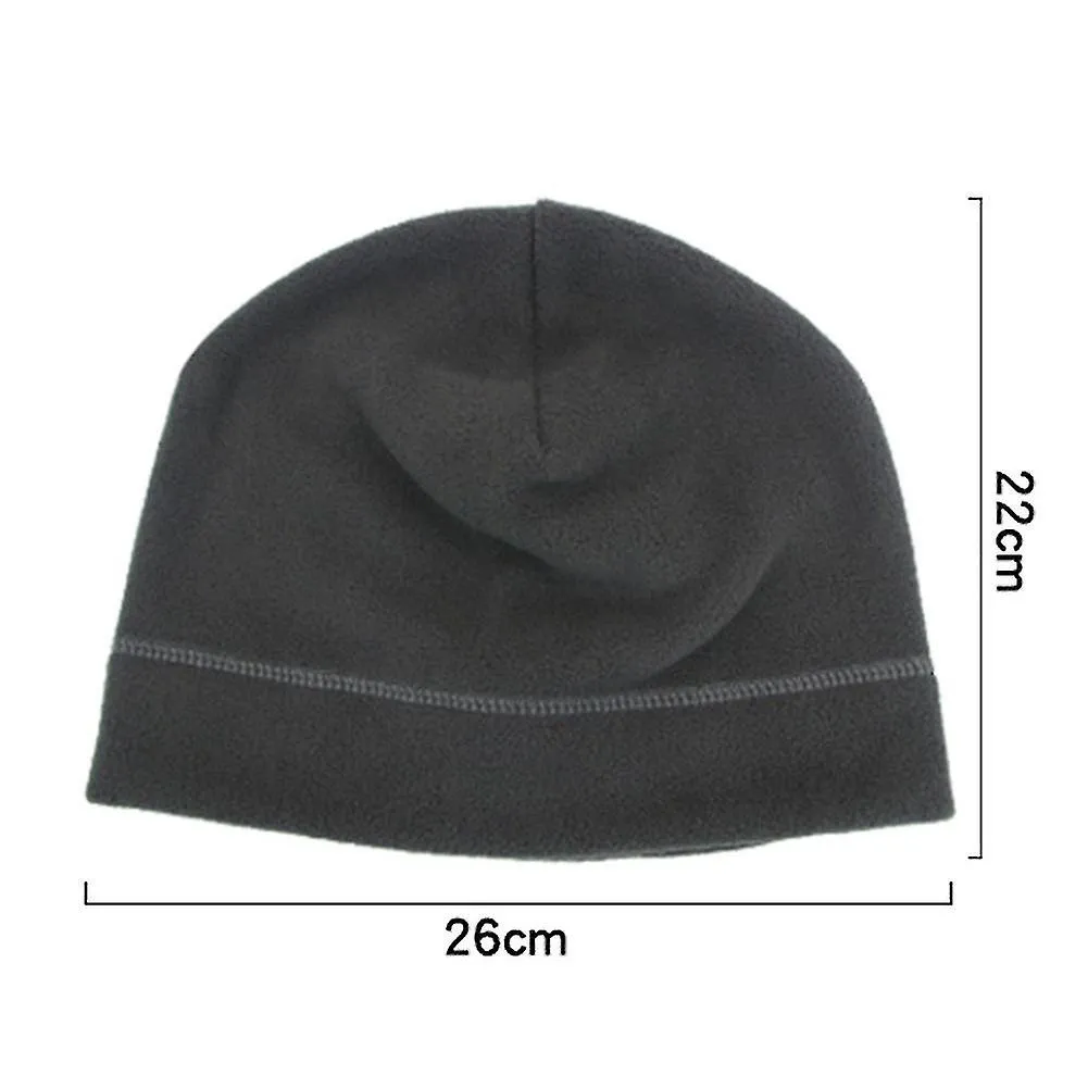 1pc Winter Thickened Warm Polar Fleece Windproof Outdoor Cycling Ski Hat Parts