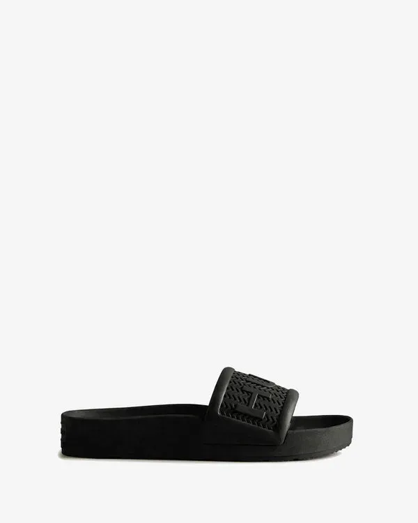 2024 ULTRA ALTA DEFINICIóN CHANCLAS HUNTER BLOOM™ HOMBRE NEGRAS | 431NIRWST – CHANCLAS
