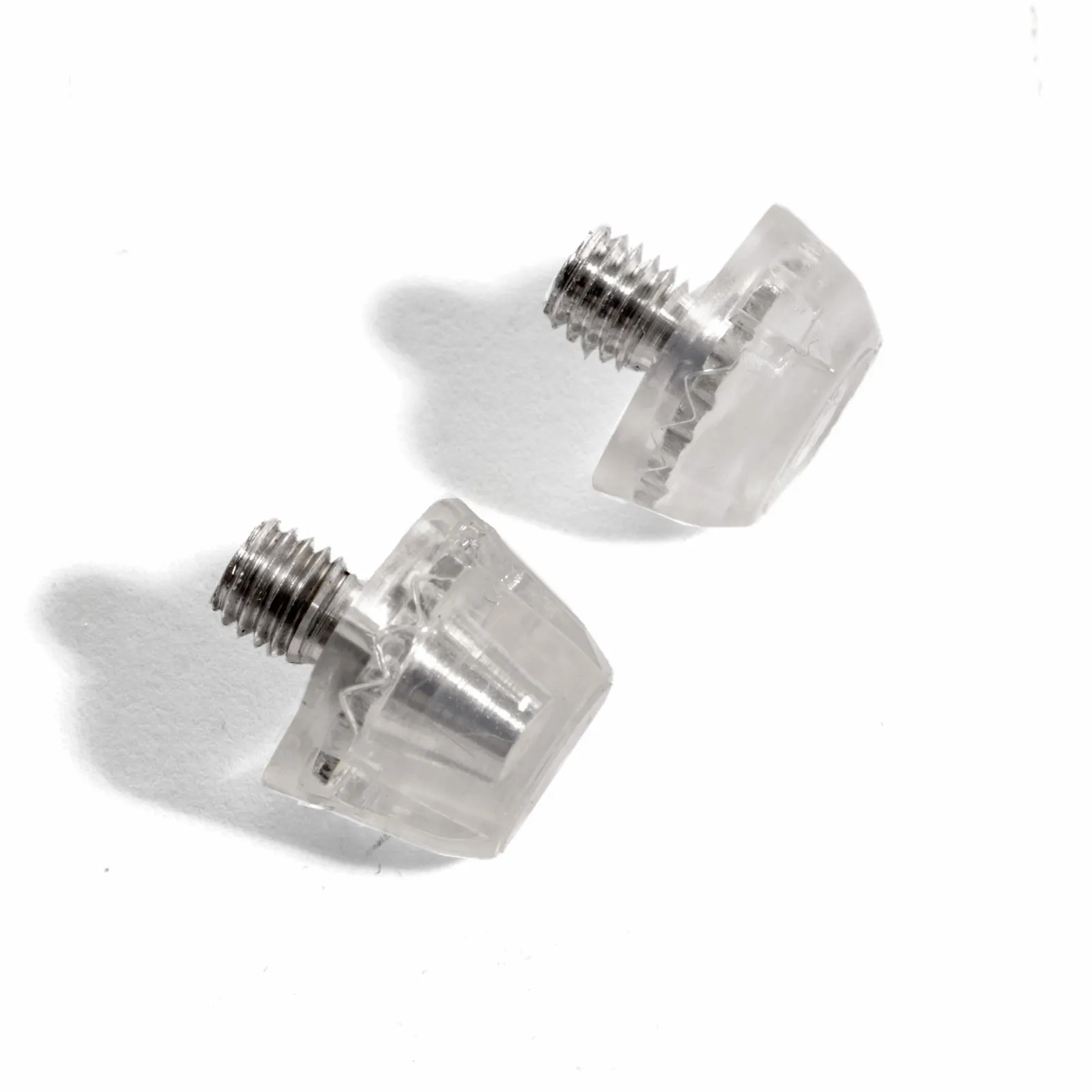 2x tacos goma TPU botas estándar Studiamonds transparente