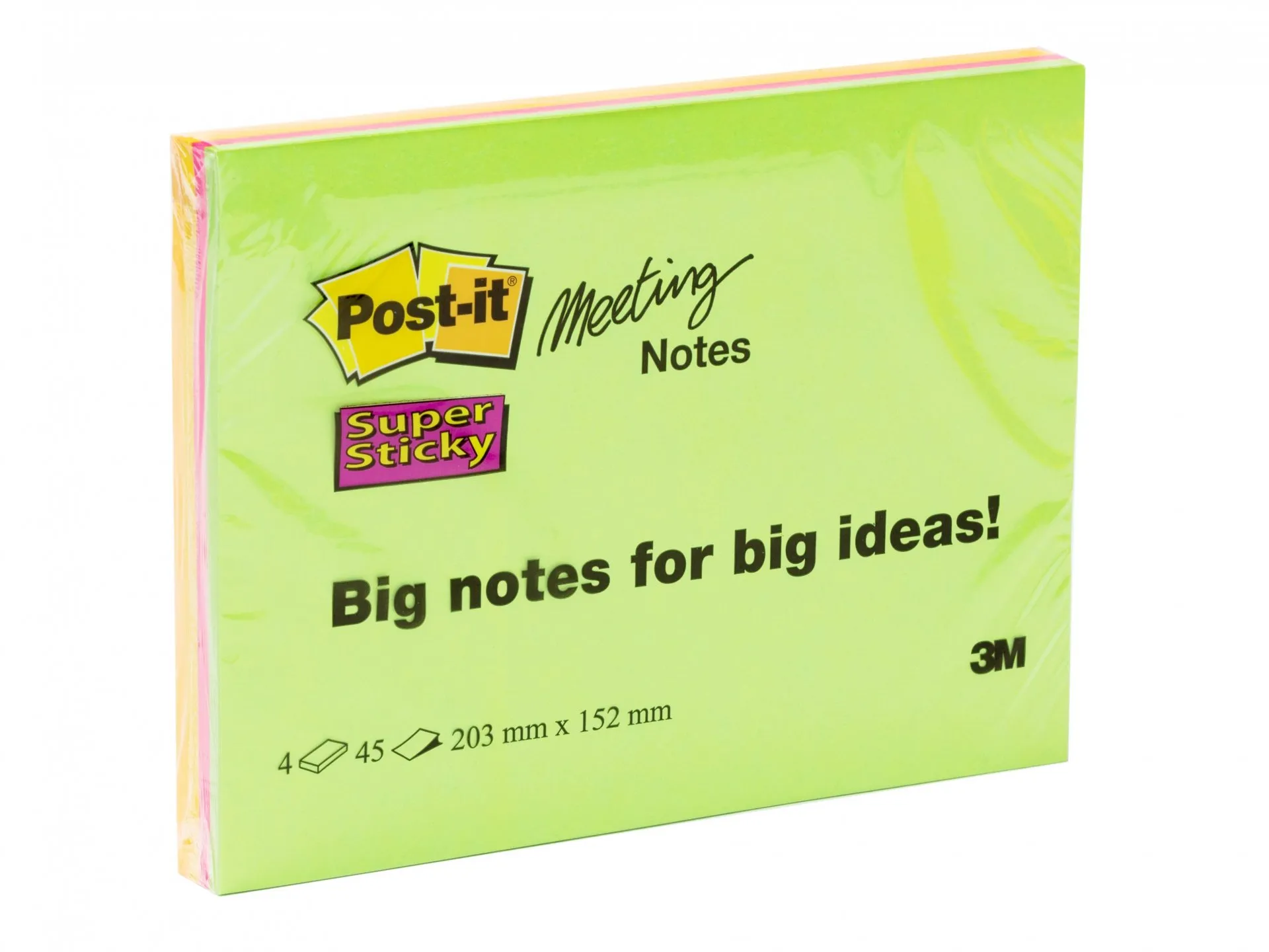 3M POSTIT SUPER STICKY MEETING NOTES
