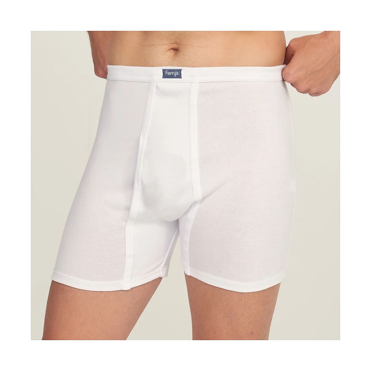 5077 OPEN CLASSIC RIBBED BOXER SHORTS