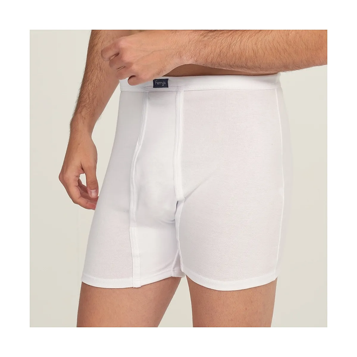 5077 OPEN CLASSIC RIBBED BOXER SHORTS
