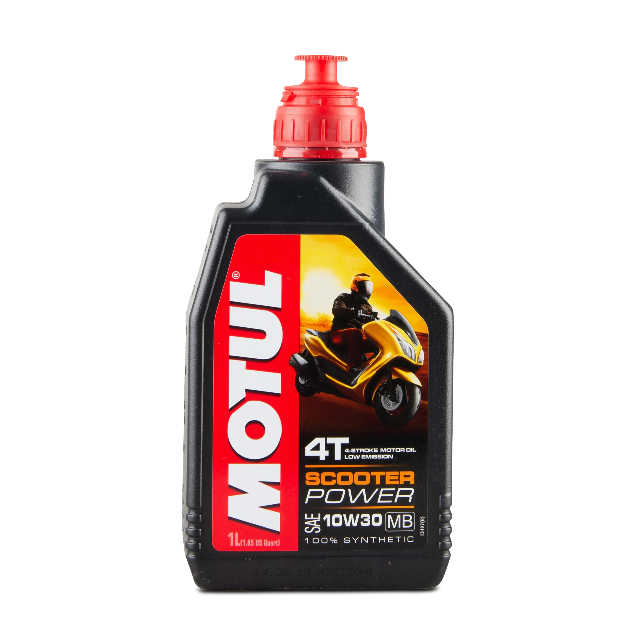 Aceite de Motor Motul 4T Scooter Power Sintético 10W30 MB 1L