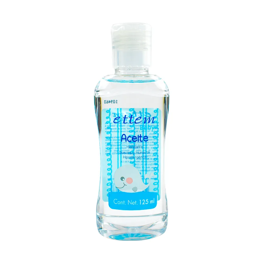 Aceite Hipoalergénico para Bebé ETTEM, 125ml