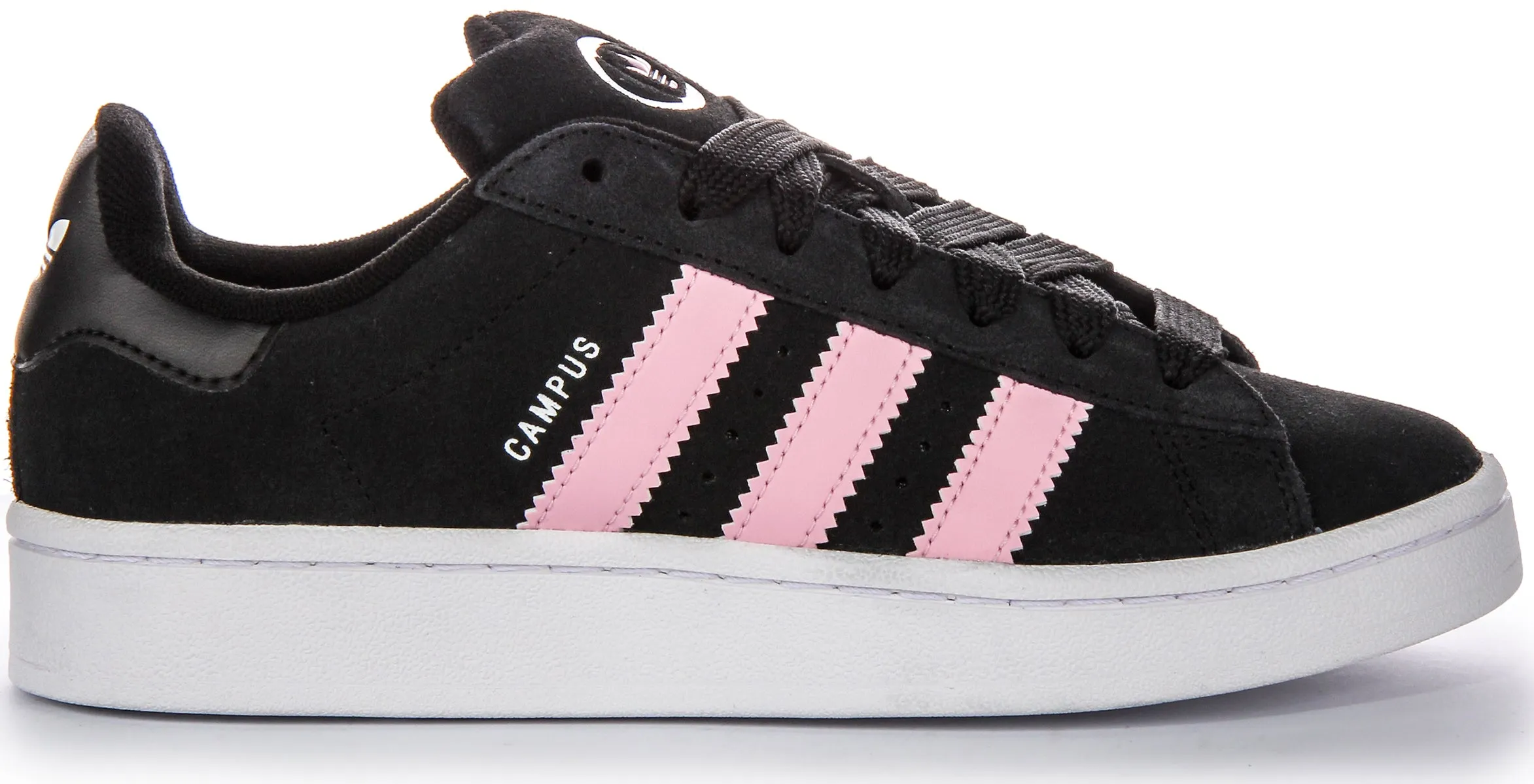 Adidas Campus 00S Zapatillas de cuero gamuzado en verde y negro