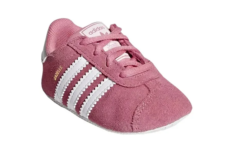 Adidas Originals Gazelle Crib Infants (Pink/White/White)