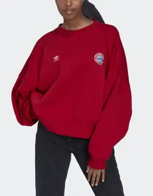 Adidas Sudadera cuello redondo Essentials Trefoil FC Bayern
