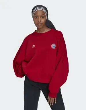 Adidas Sudadera cuello redondo Essentials Trefoil FC Bayern