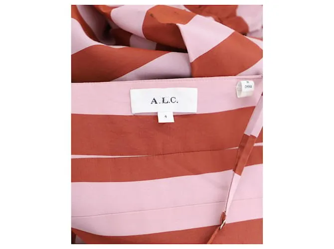 A.L.C EN.l.do. VESTIDO LAUREL RAYA 