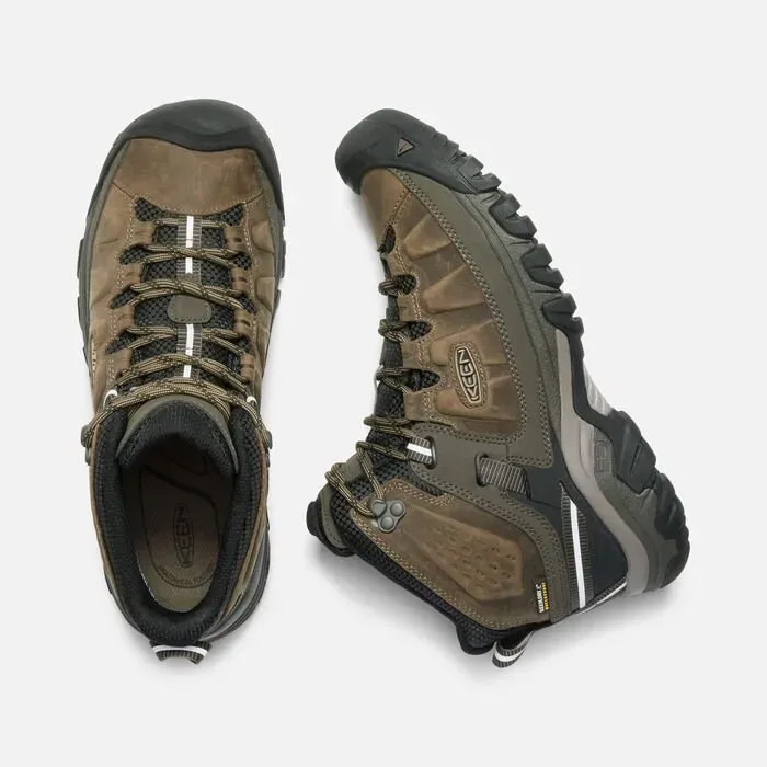 Alcista Botas De Montaña Hombre ( Marrones/Verde Oliva ) Keen Targhee III Mid Waterproof – SYF428170 – Botas De Mont