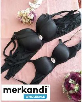 Amplíe su gama con sujetadores de mujer con variantes de color para la venta al por mayor desde Turquía.
