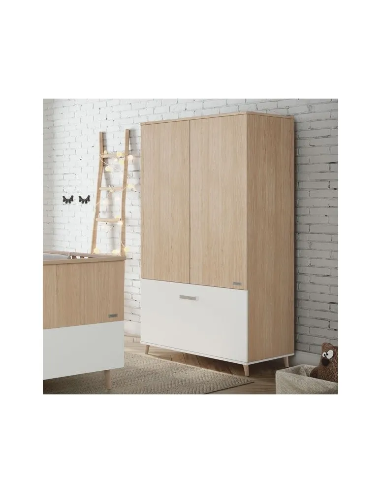ARMARIO NATURE MADERA/BLANCO MICUNA