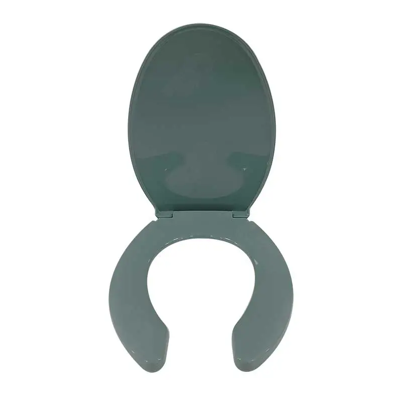 Asiento con Tapa Alargado Verde Mar para WC Exel Premium 96