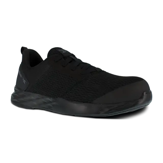 ASTRORIDE STRIKE COMPOSITETOE ATHLETIC WORK SHOE BLACK