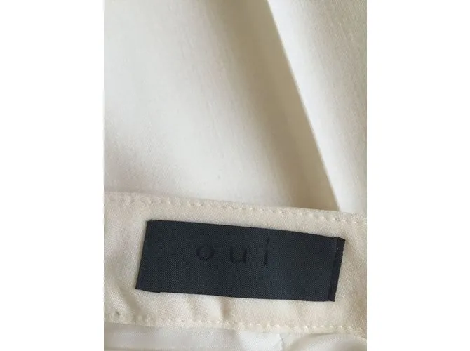 Autre Marque Pantalones, polainas Blanco 
