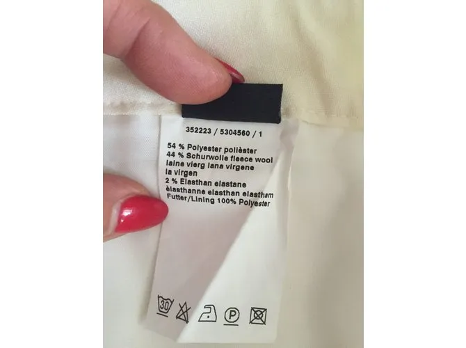 Autre Marque Pantalones, polainas Blanco 