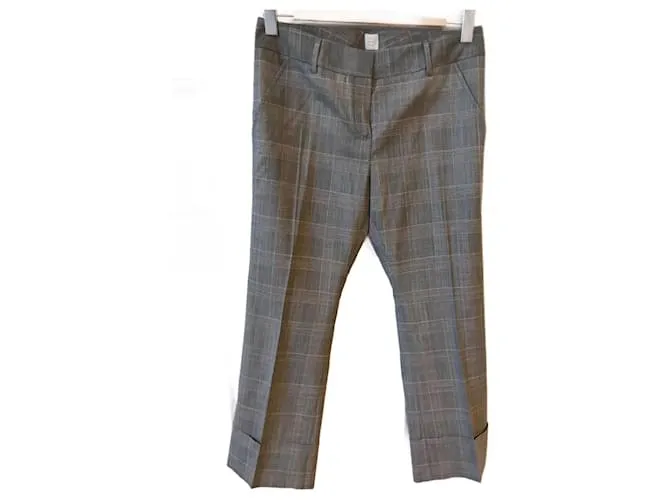 Autre Marque TRUE ROYAL Pantalones T.ESO 42 Lana Gris 