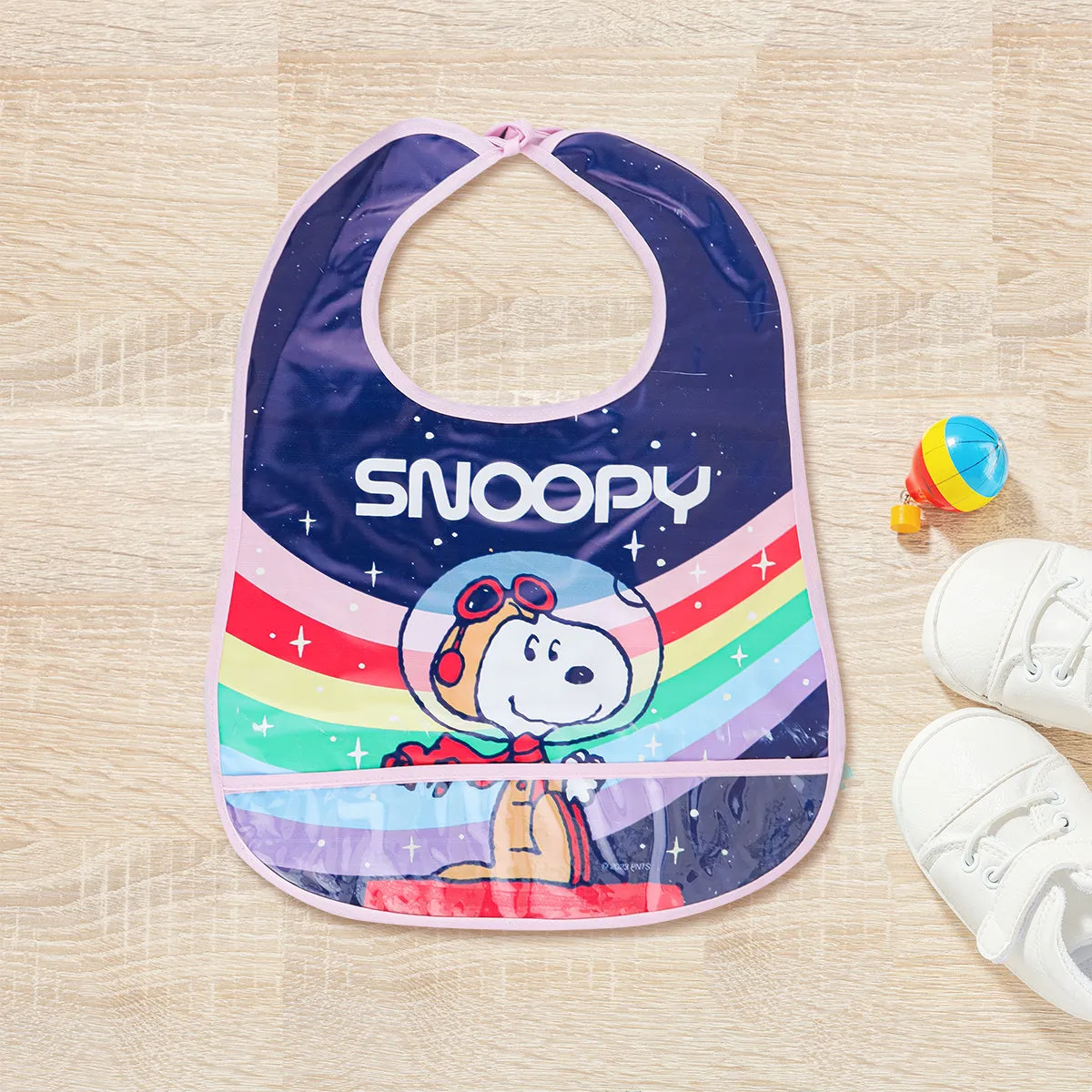Babero con Diseo de Snoopy para Bebé