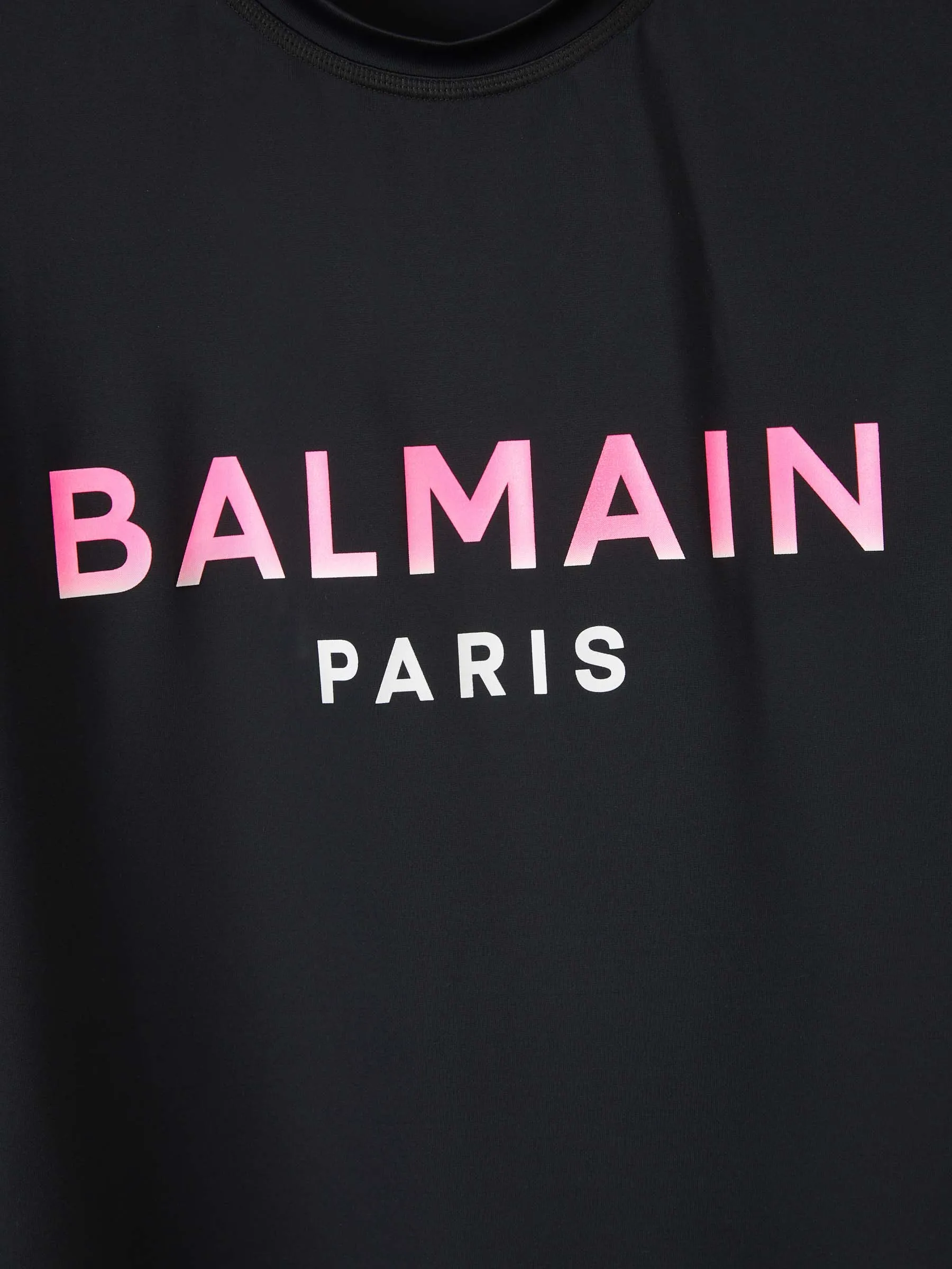 Balmain Camiseta Técnica Logo