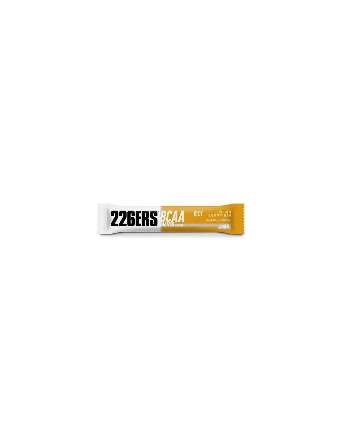 Barrita de Nutrición 226ERS Vegan Gummy 30g Pectina BCAAS Mango