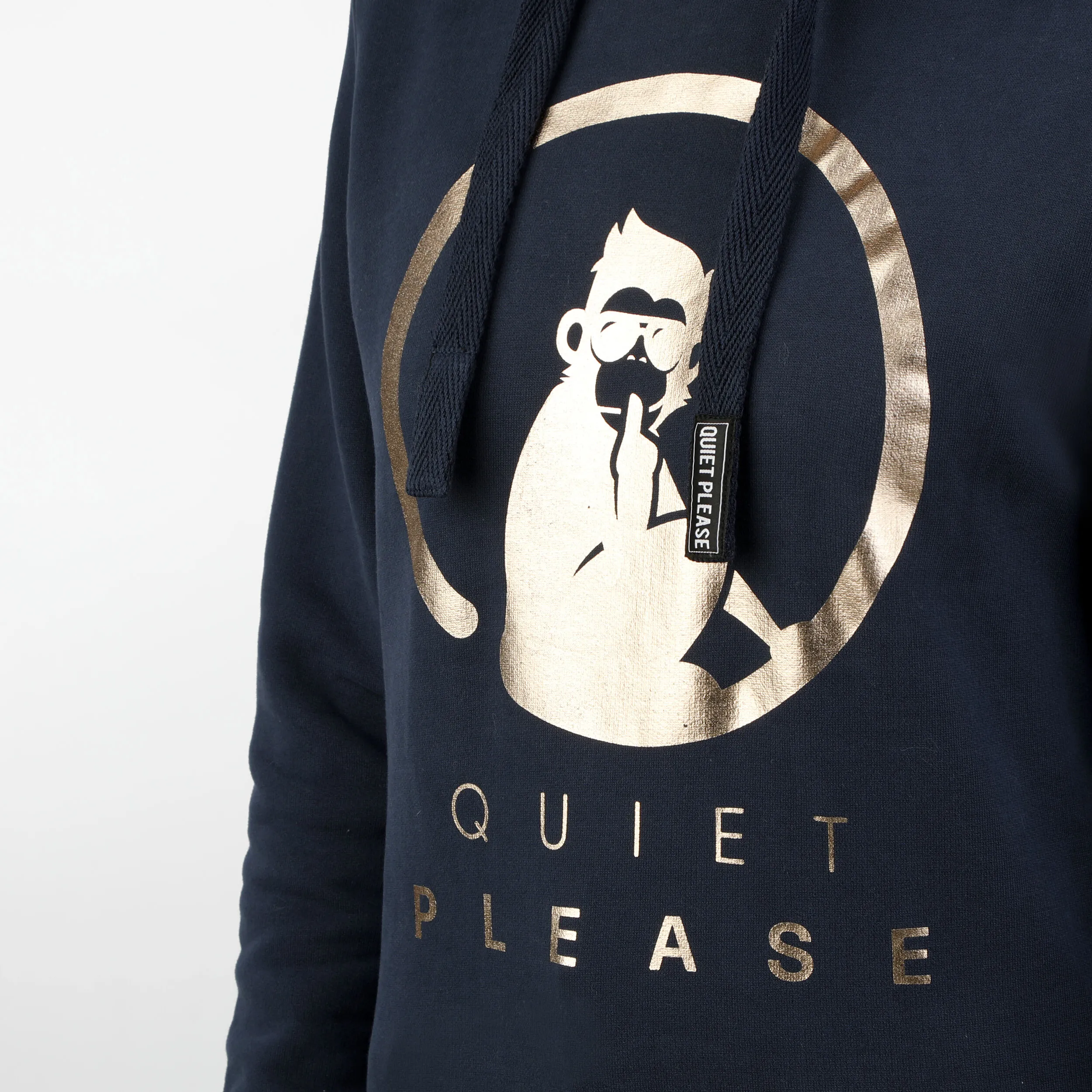 Baseline Logo Metallic Sudadera Con Capucha Mujeres