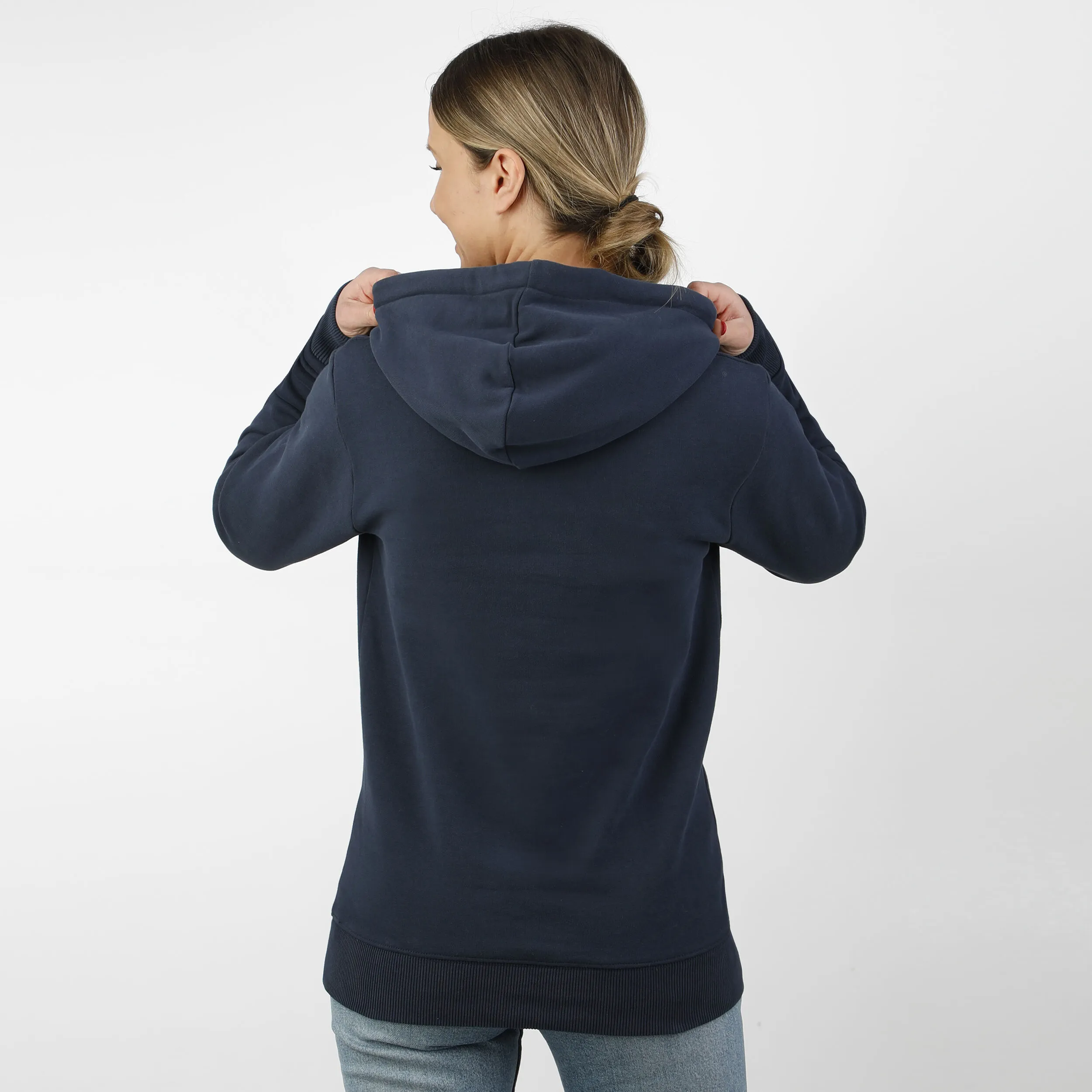 Baseline Logo Metallic Sudadera Con Capucha Mujeres