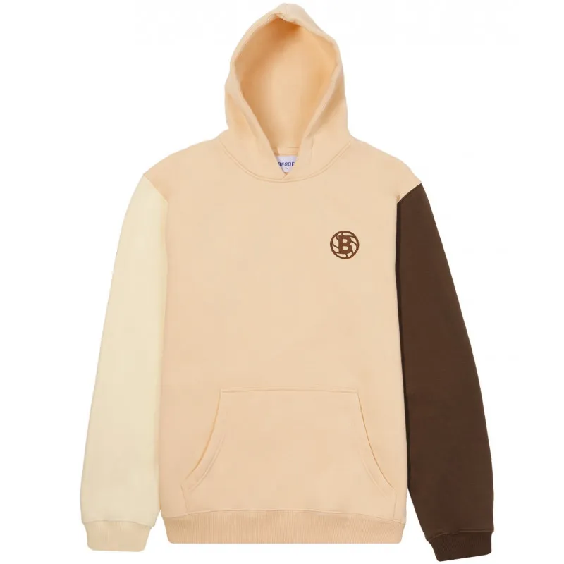 BESSEL PATCH HOODIE BEIGE