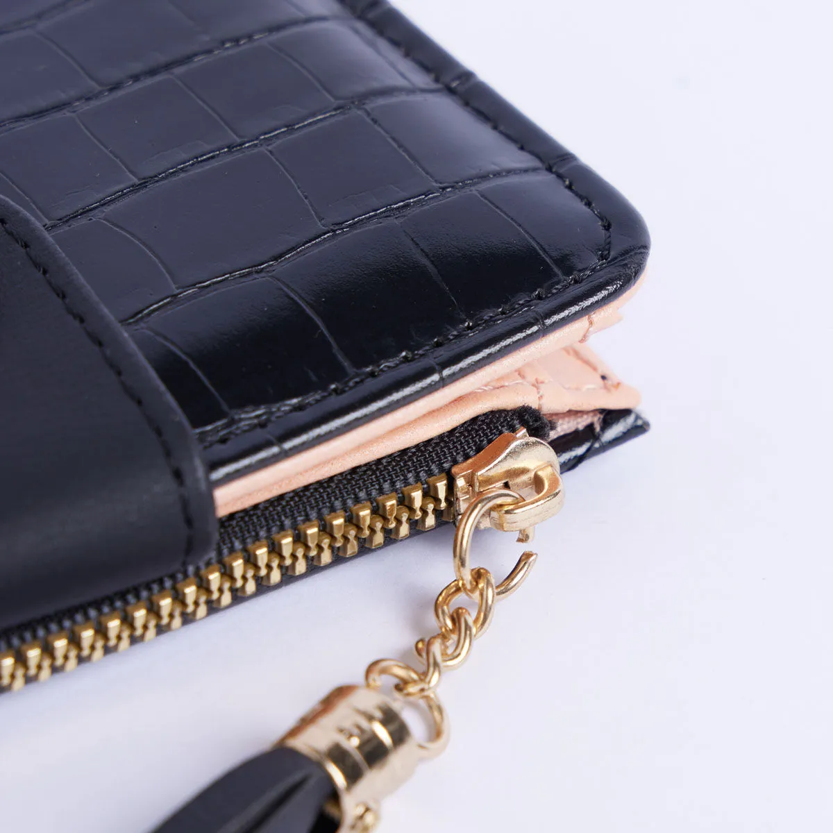 Billetera Rectangular Con Cremallera
