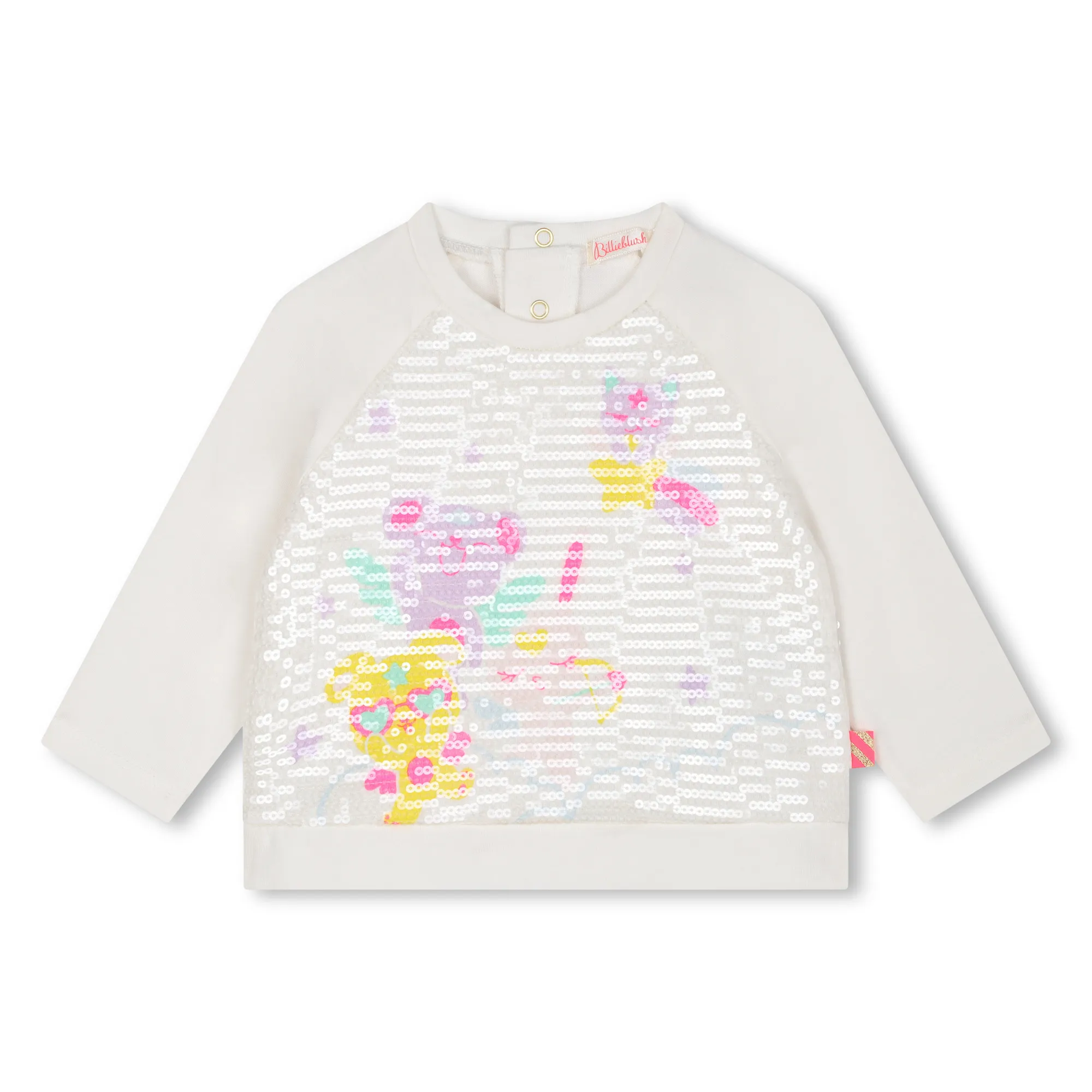 BILLIEBLUSH Camiseta algodón y lentejuelas