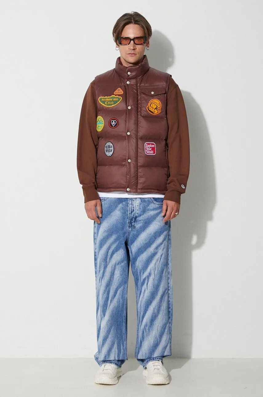 BILLIONAIRE BOYS CLUB MOUNTAINSCAPE CREWNECK Print Sweatshirt