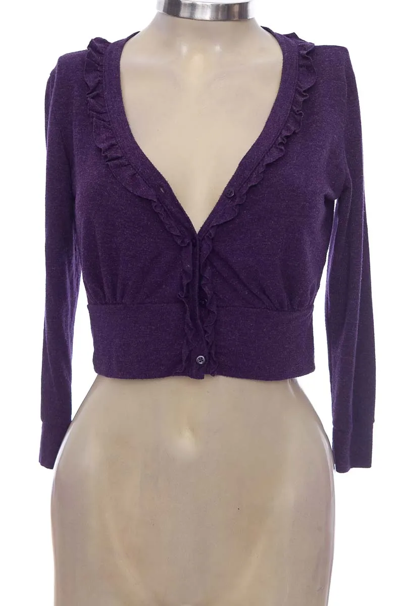 BLUSA COLOR MORADO  RAGGED