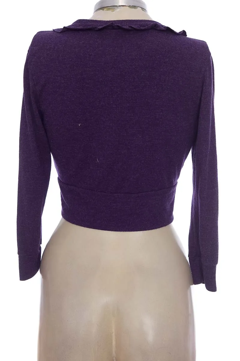 BLUSA COLOR MORADO  RAGGED