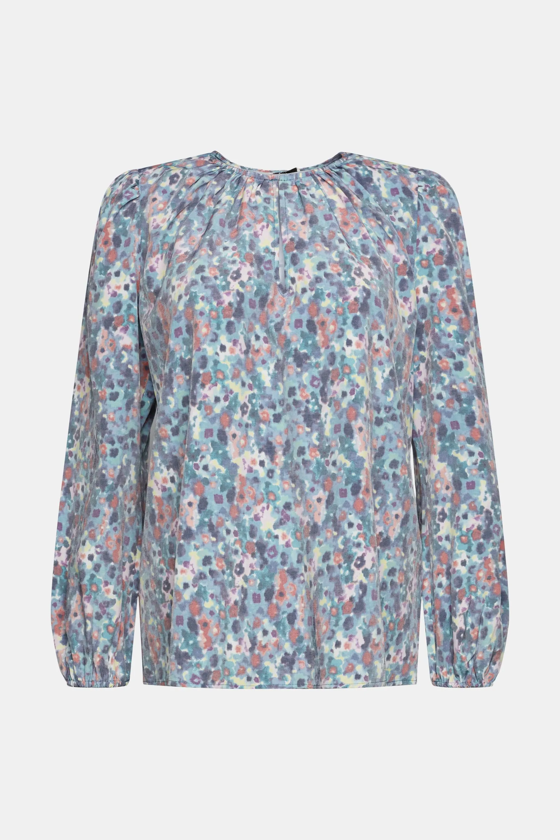 Blusa con estampado, LENZING™ ECOVERO™