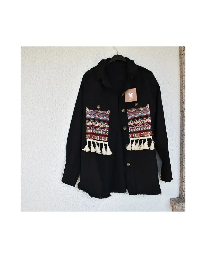 Blusa DENIM ndbshoponline AFRI