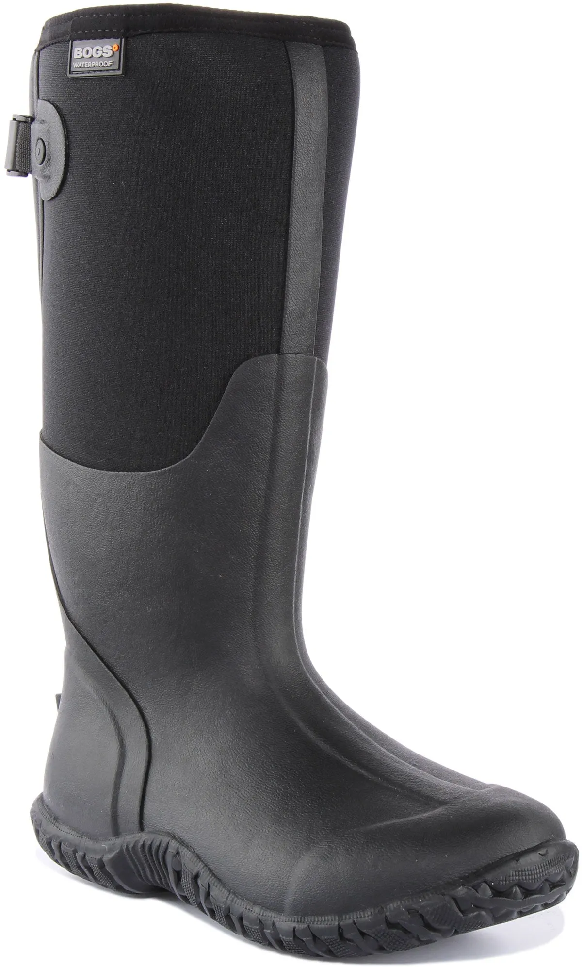 Bogs Mesa Bota de becerro impermeable ajustable para mujer en negro