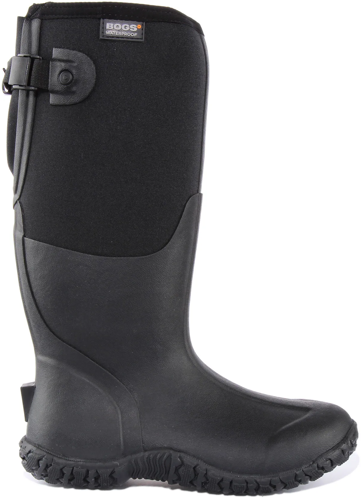 Bogs Mesa Bota de becerro impermeable ajustable para mujer en negro