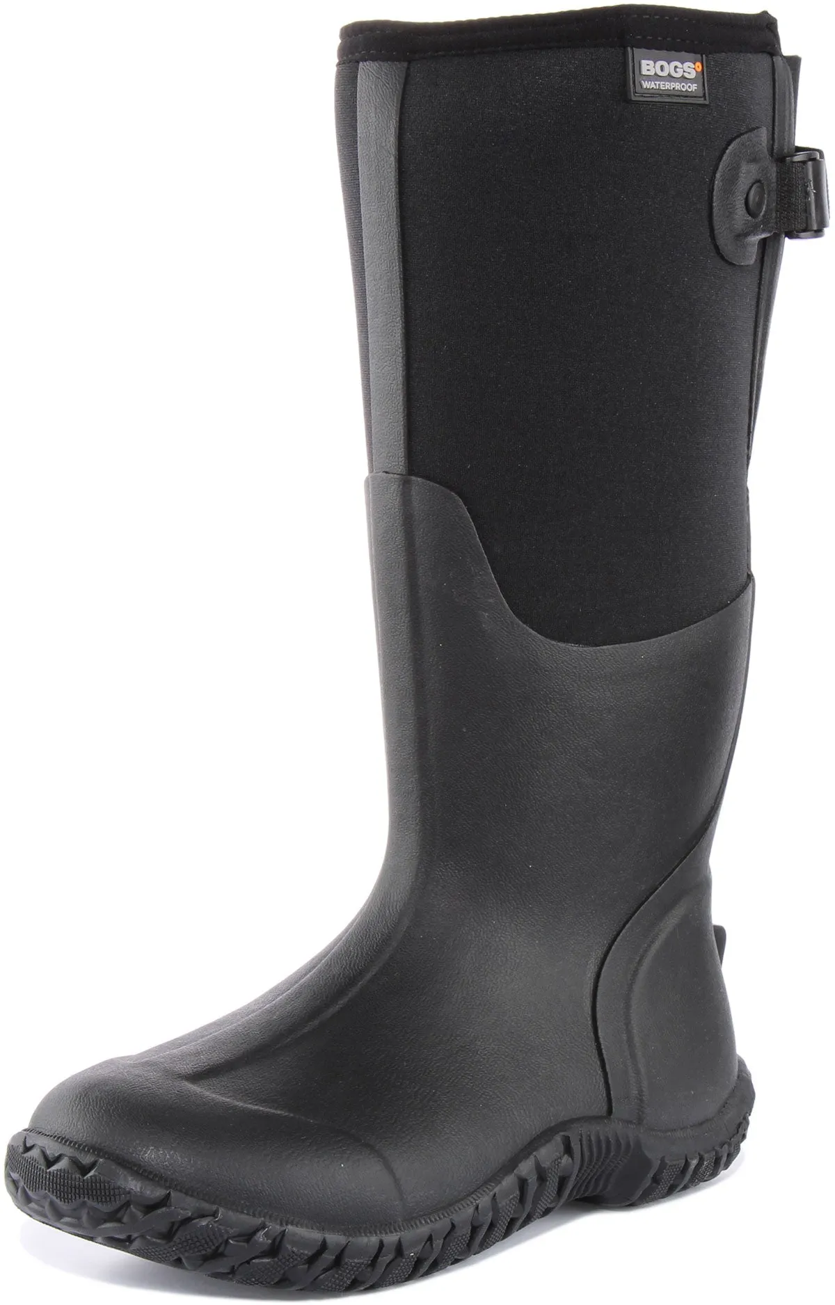 Bogs Mesa Bota de becerro impermeable ajustable para mujer en negro