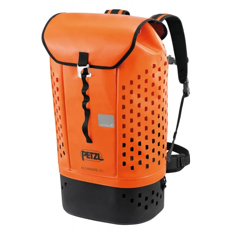 Bolsa de barranquismo PETZL ALCANADRE GUIDE 45 (naranja/negro)
