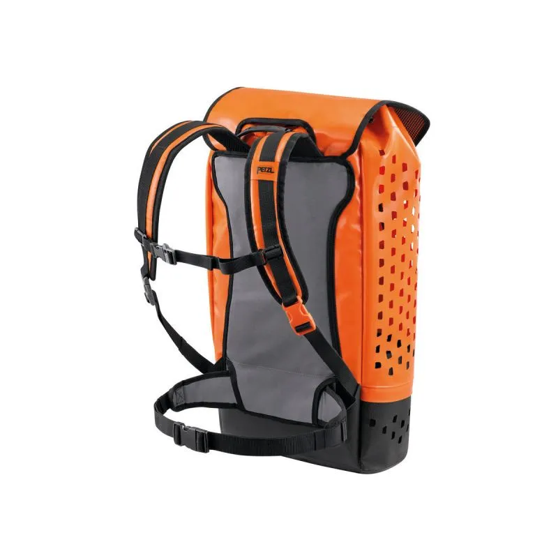 Bolsa de barranquismo PETZL ALCANADRE GUIDE 45 (naranja/negro)