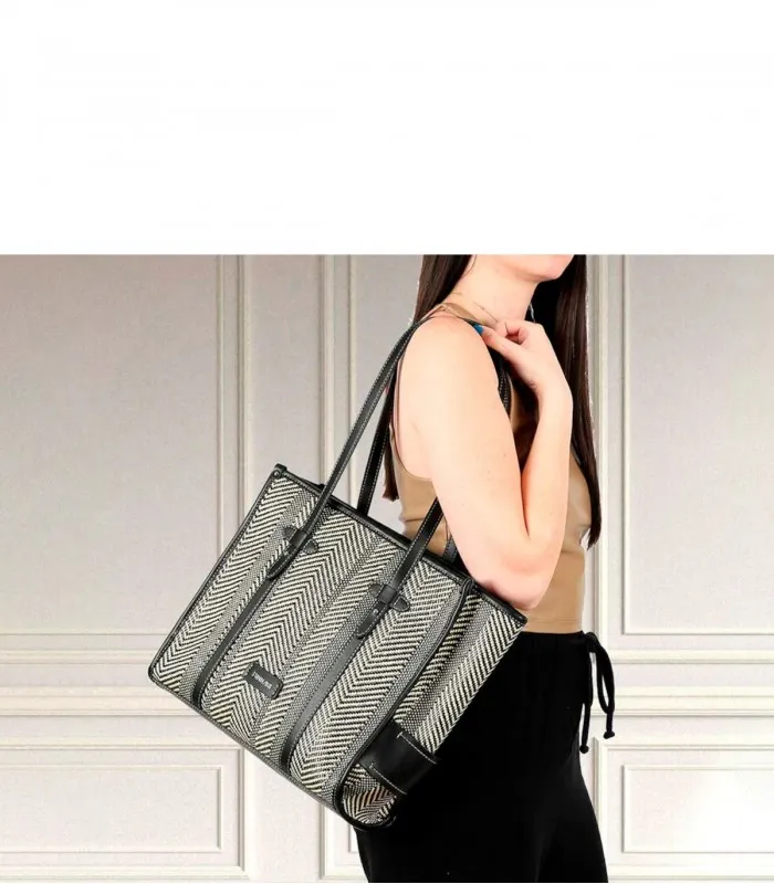 BOLSO ASAS MUJER BINNARI MULTINEGRO