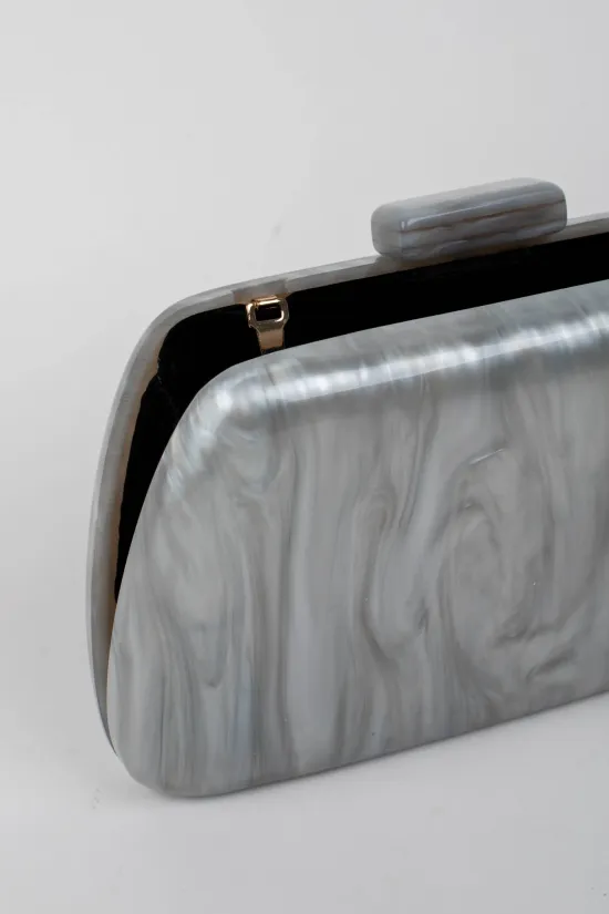 BOLSO CLUTCH RAKIS  GRIS